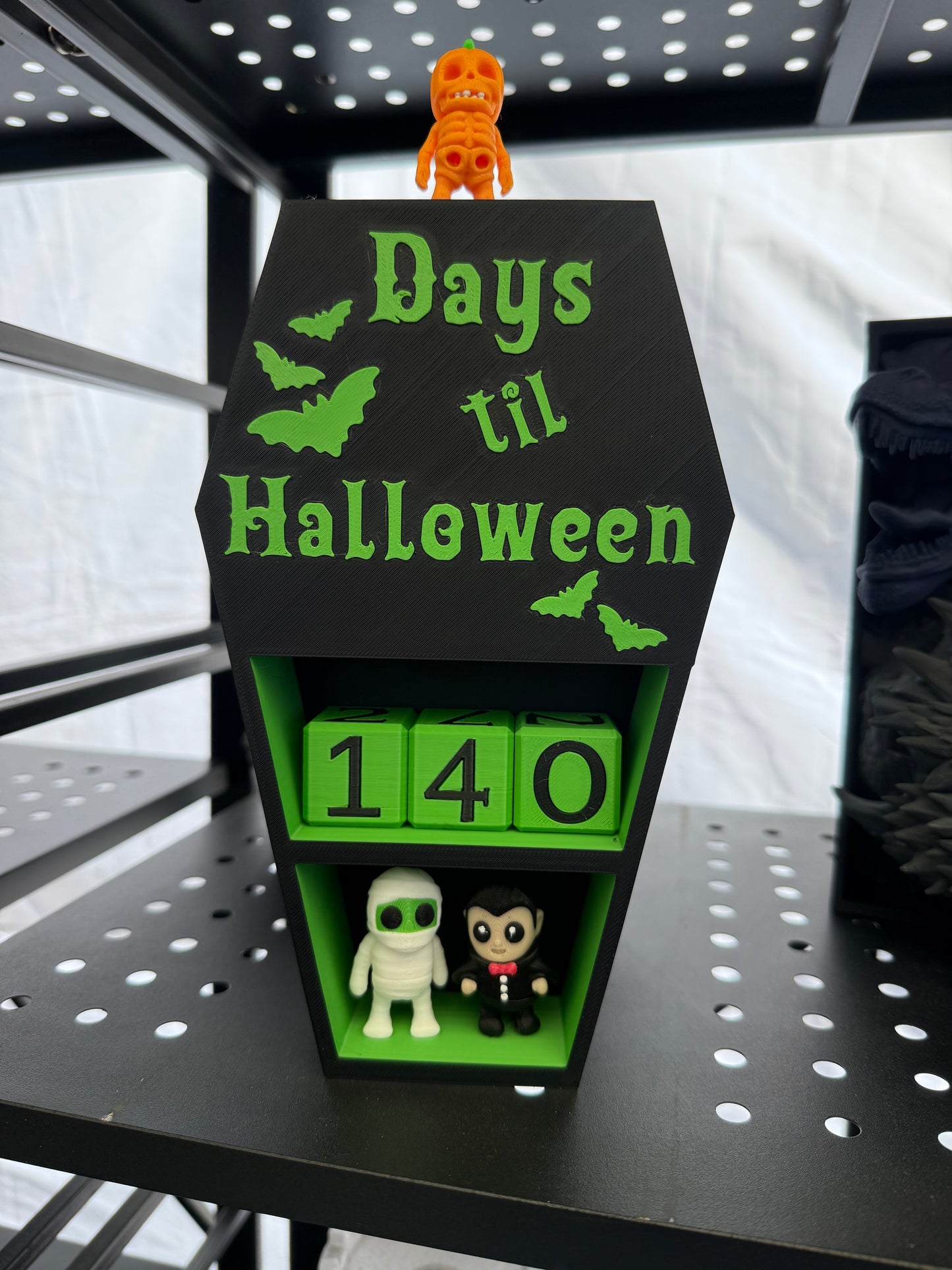 Halloween Countdown Coffin