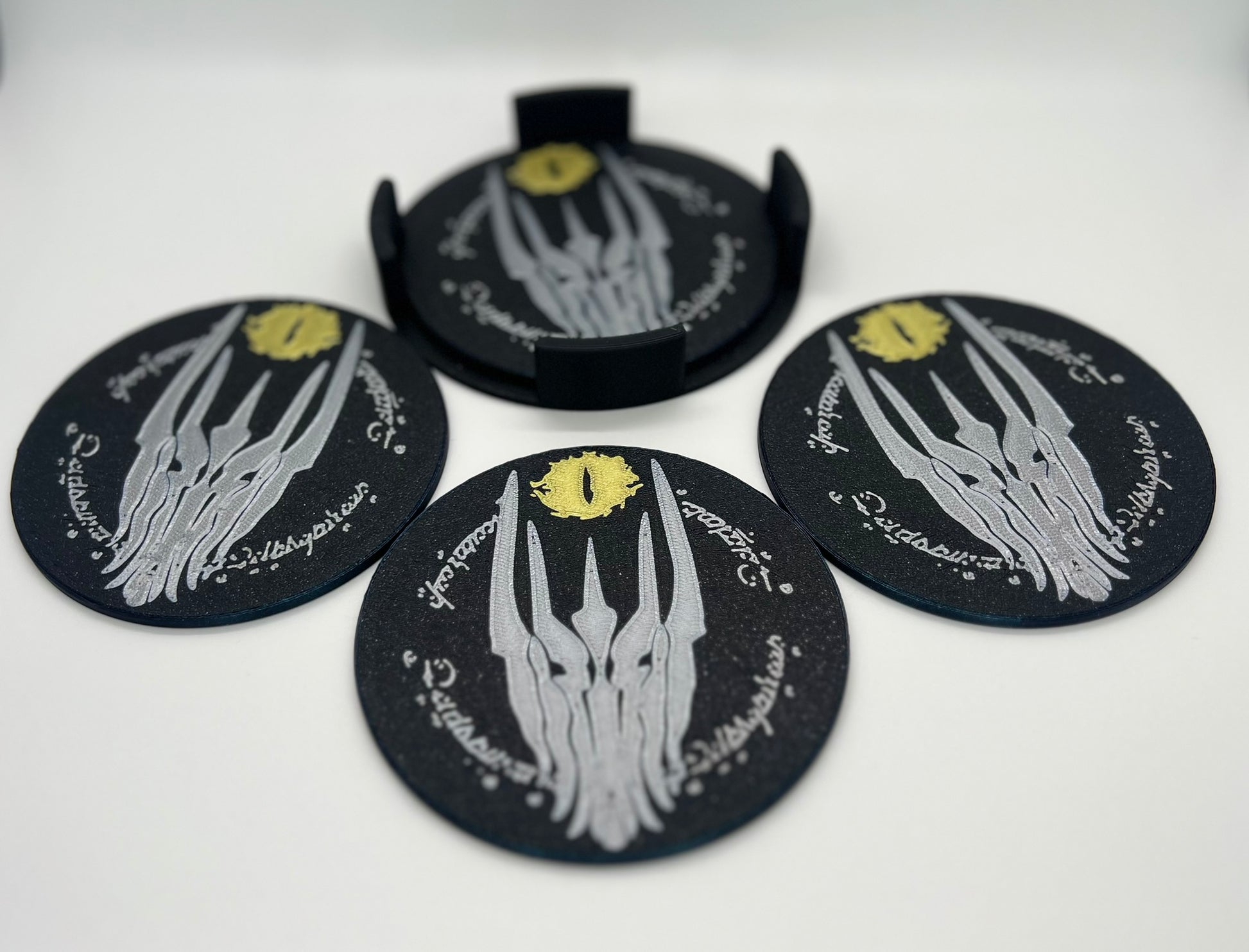 Sauron Lord of the Rings Coasters - SoCal Geek Prints