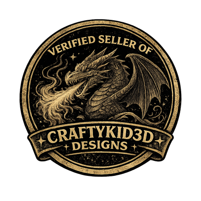 Forest Dragon with Tail - SoCal Geek Prints