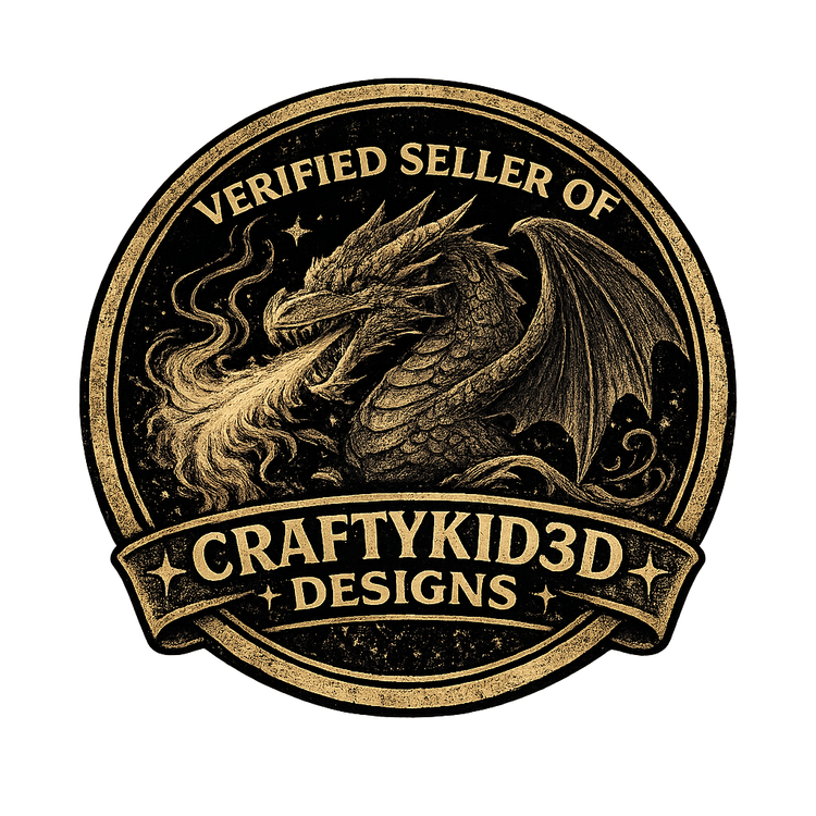 Forest Dragon with Tail - SoCal Geek Prints