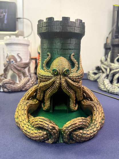 Kraken Dice Tower - SoCal Geek Prints