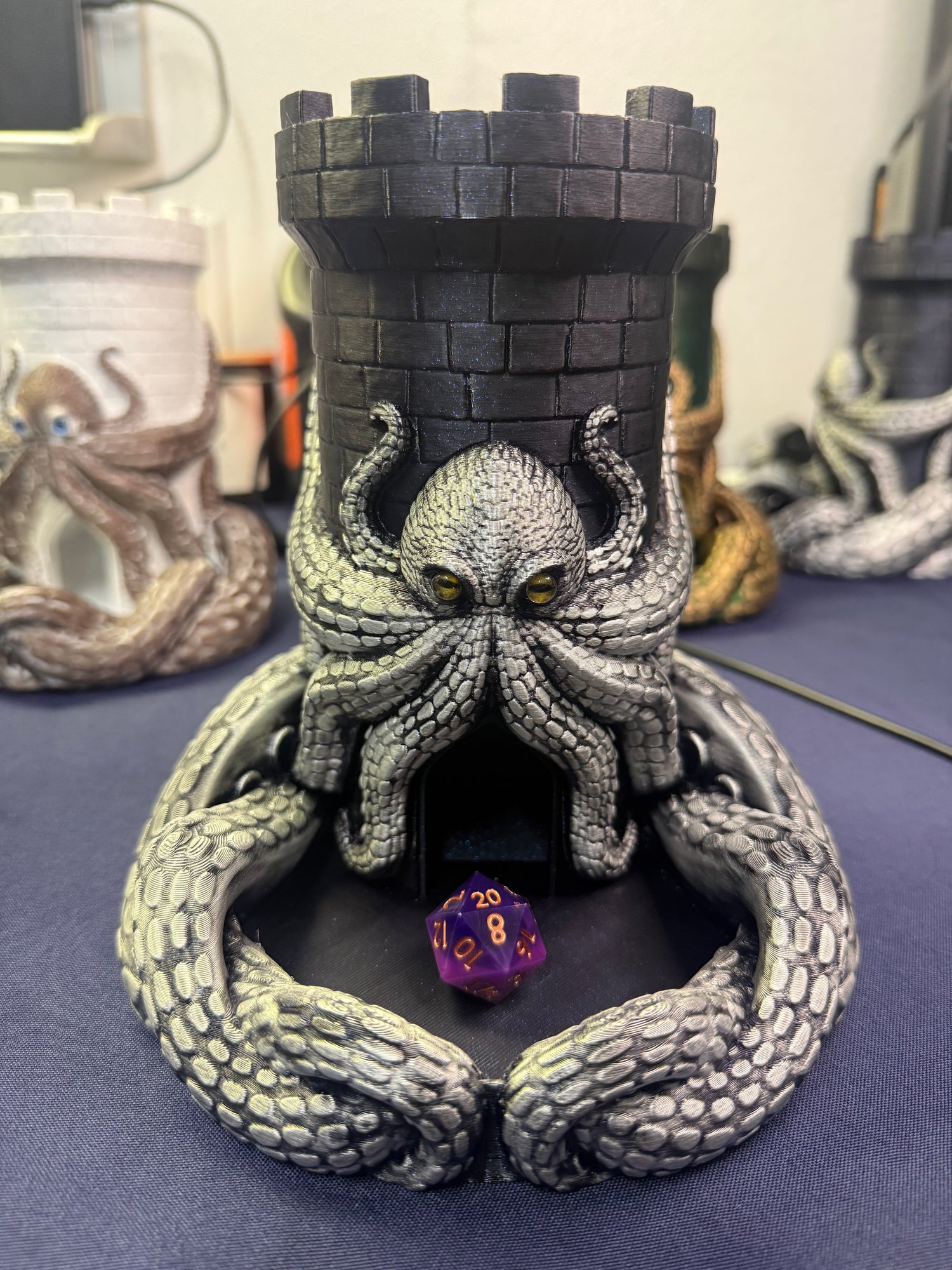 Kraken Dice Tower - SoCal Geek Prints
