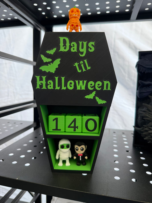 Halloween Countdown Coffin