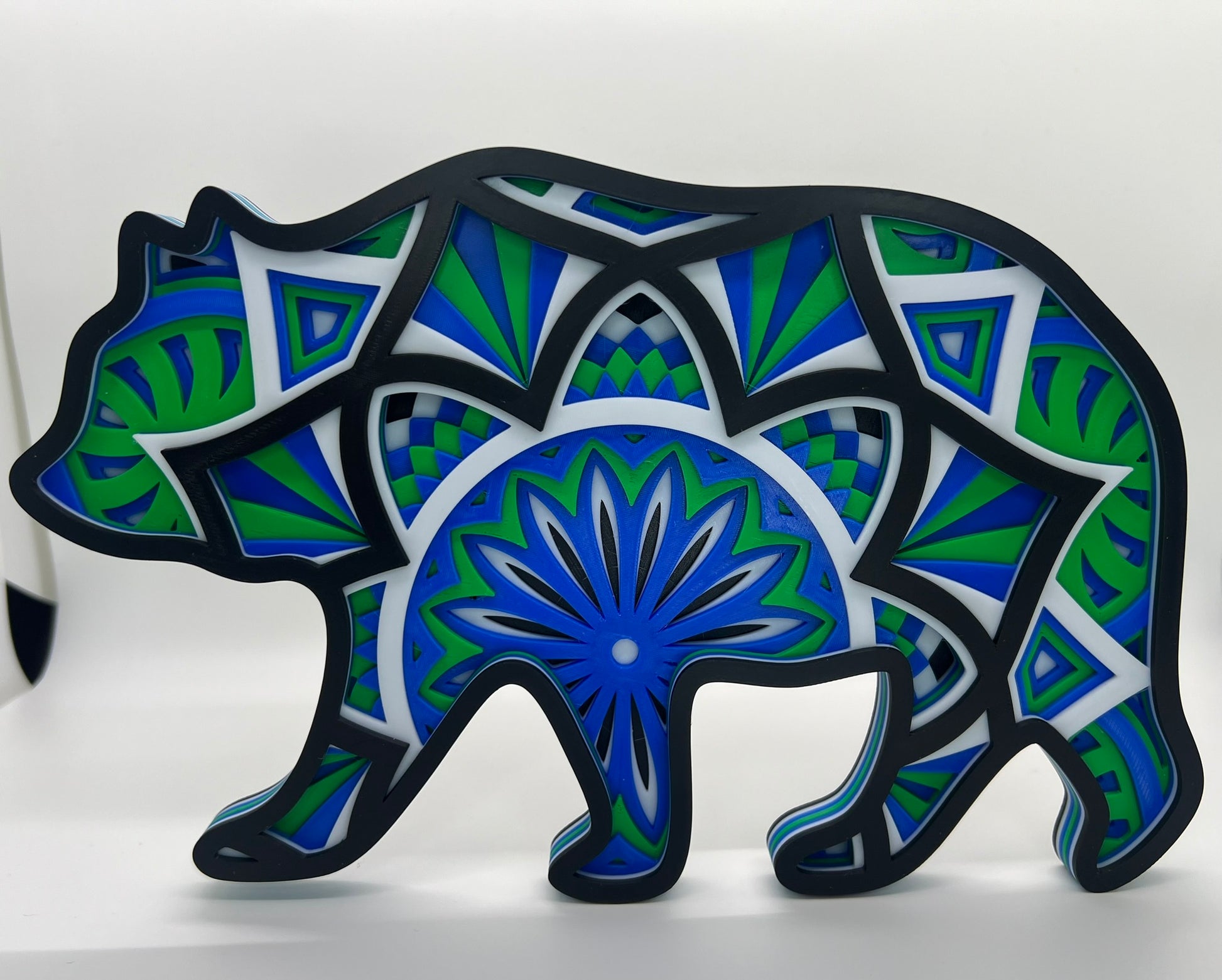 Mandala Bear Art - SoCal Geek Prints