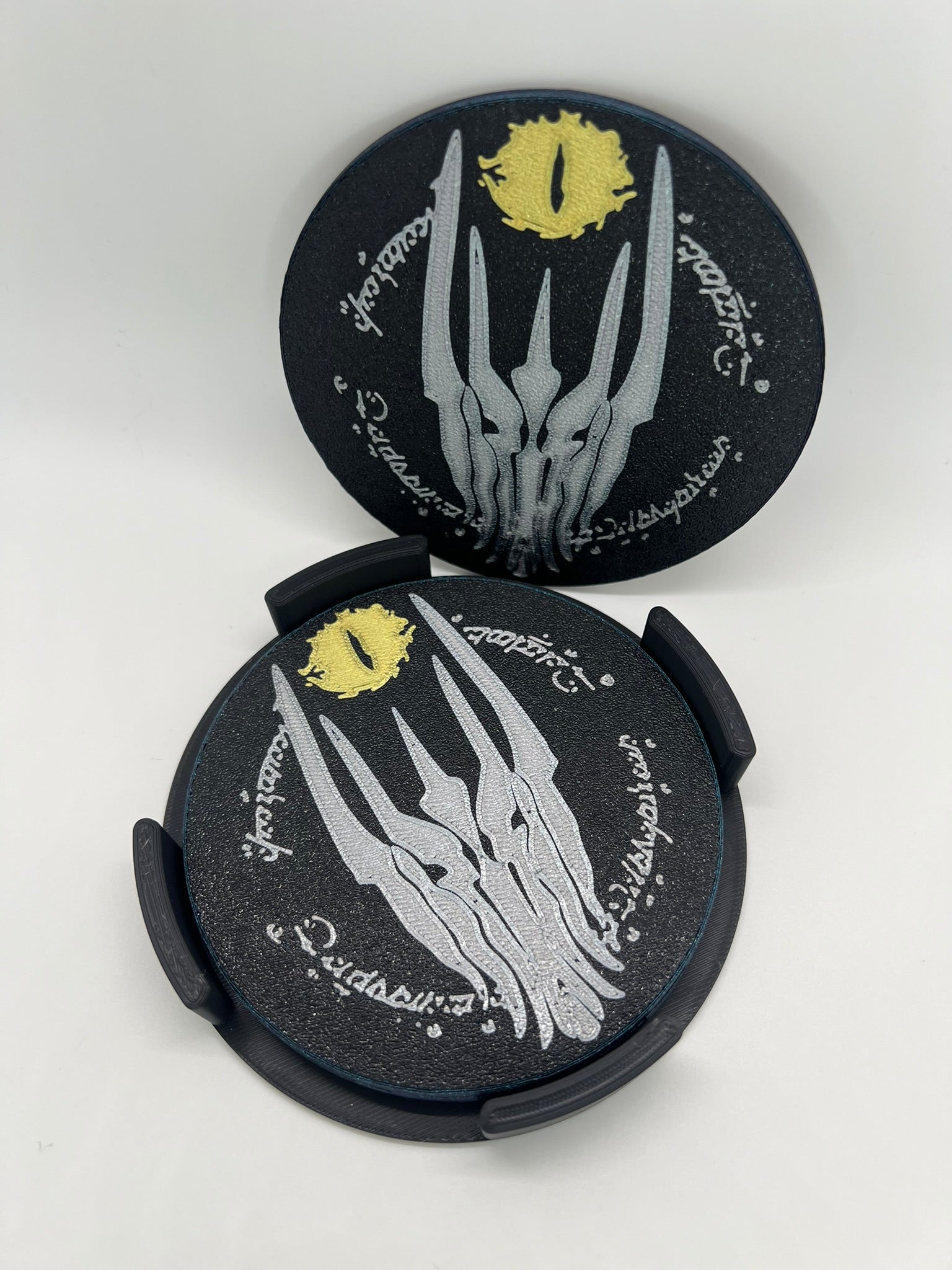 Sauron Lord of the Rings Coasters - SoCal Geek Prints