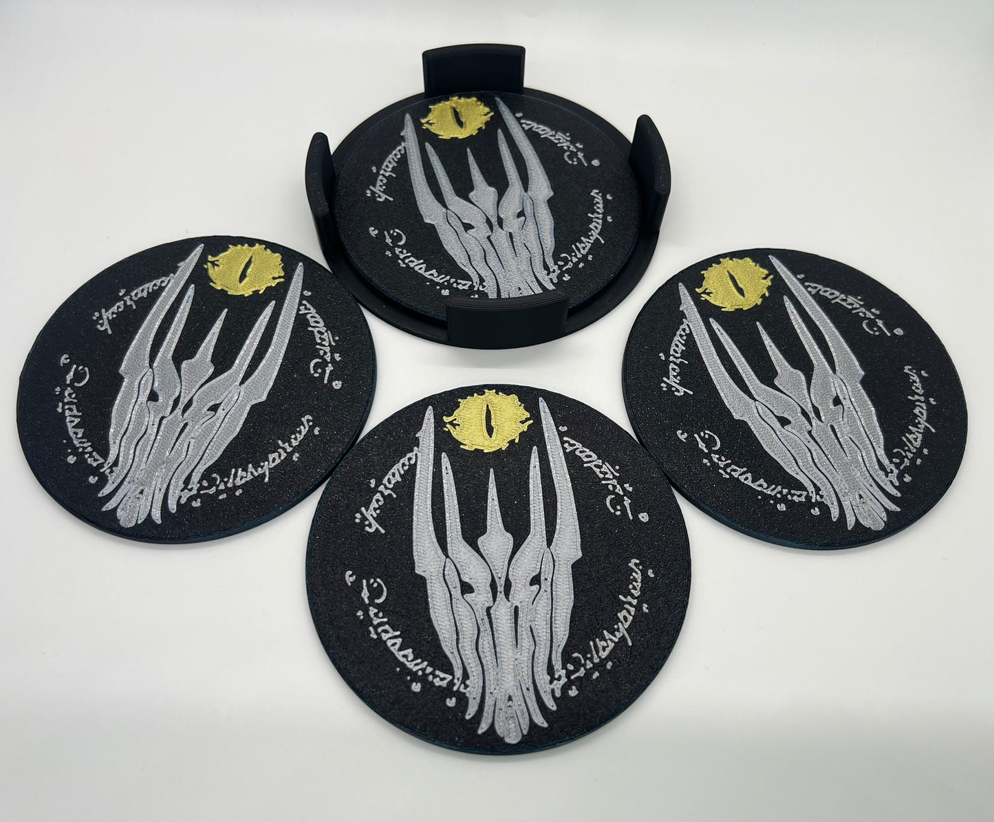 Sauron Lord of the Rings Coasters - SoCal Geek Prints