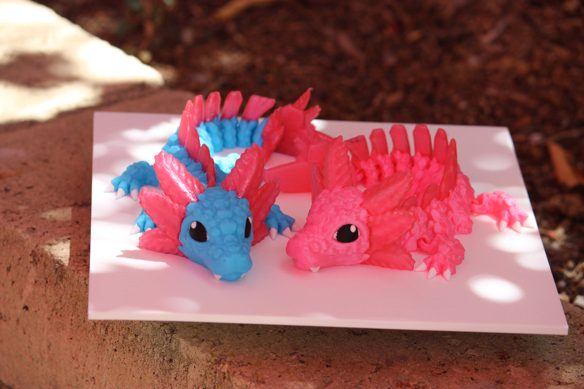 Axolotl Dragon - SoCal Geek Prints