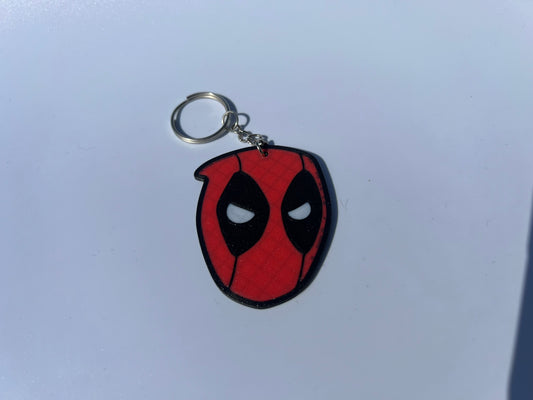 Deadpool Keychain - SoCal Geek Prints