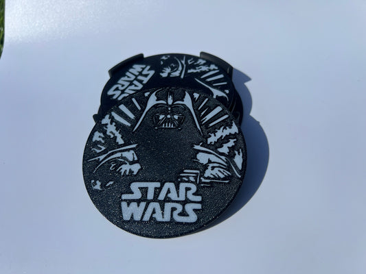 Darth Vader Coasters (Set of 6) - SoCal Geek Prints