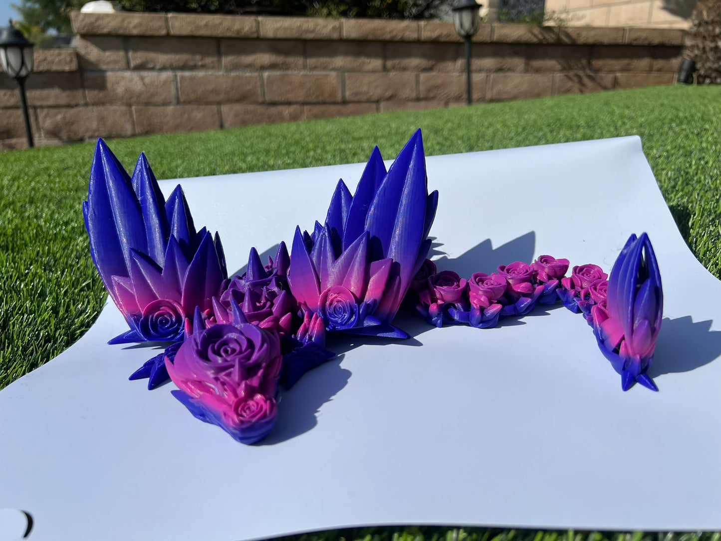 Rose Dragon - SoCal Geek Prints